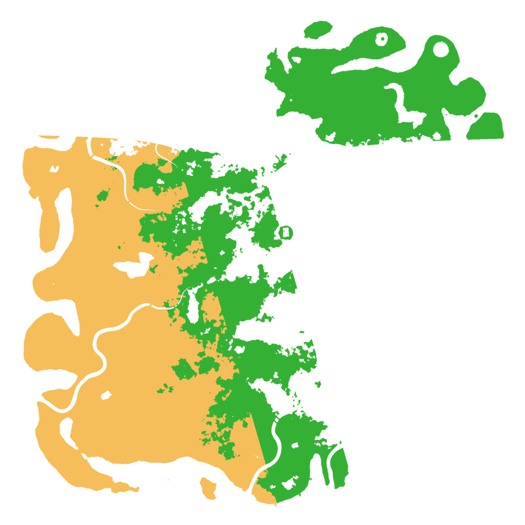 Biome Rust Map: Procedural Map, Size: 6000, Seed: 656537030