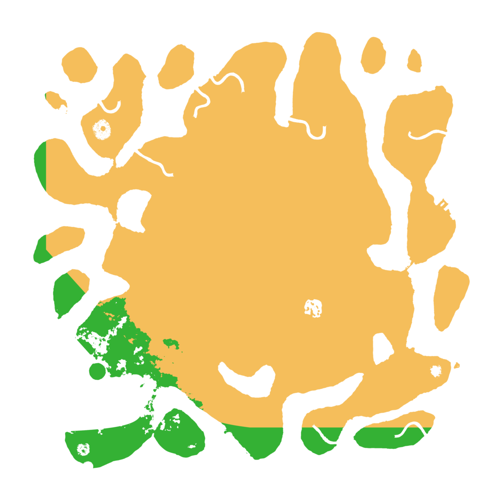 Biome Rust Map: Procedural Map, Size: 4000, Seed: 1909434676