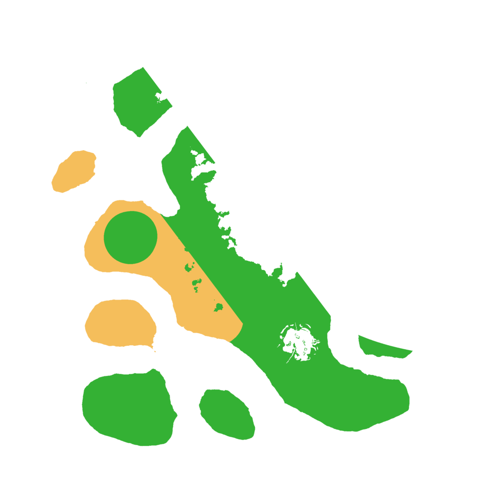 Biome Rust Map: Barren, Size: 2500, Seed: 656747