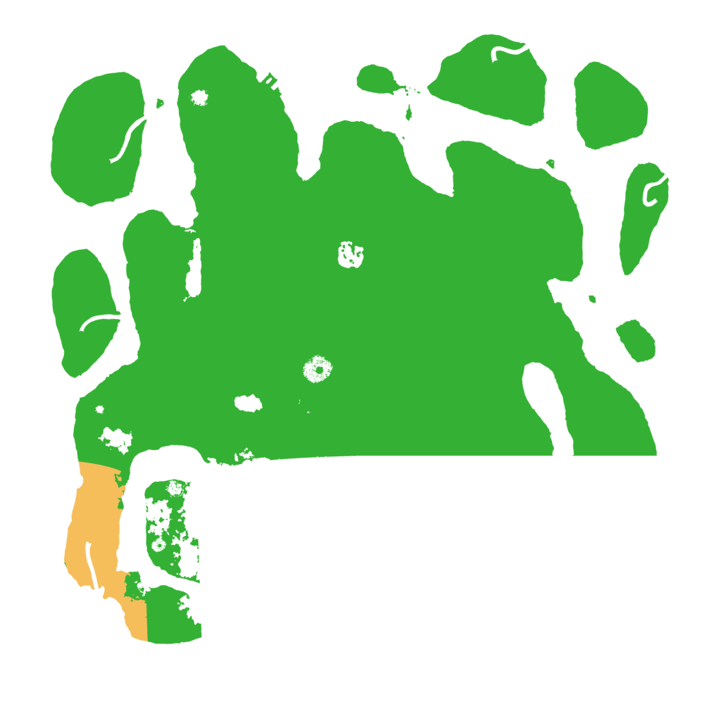 Biome Rust Map: Procedural Map, Size: 4000, Seed: 14880