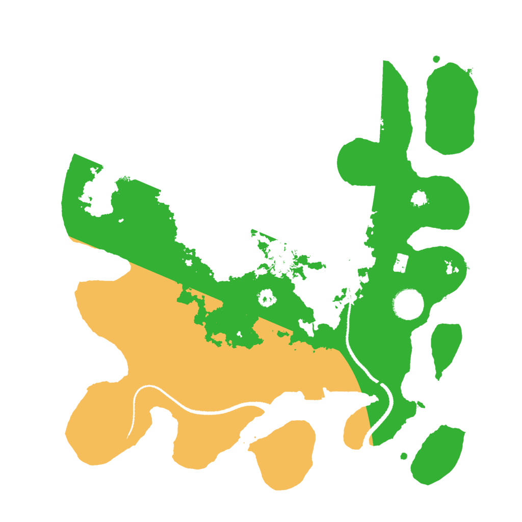 Biome Rust Map: Procedural Map, Size: 3000, Seed: 2106179