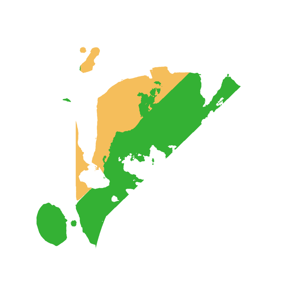 Biome Rust Map: Procedural Map, Size: 2000, Seed: 1701403770