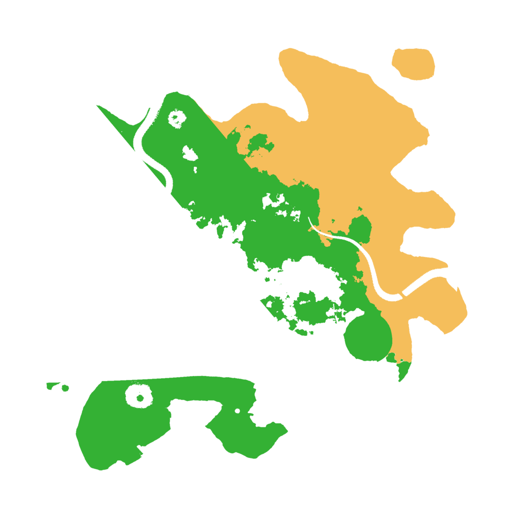 Biome Rust Map: Procedural Map, Size: 3000, Seed: 1748339261