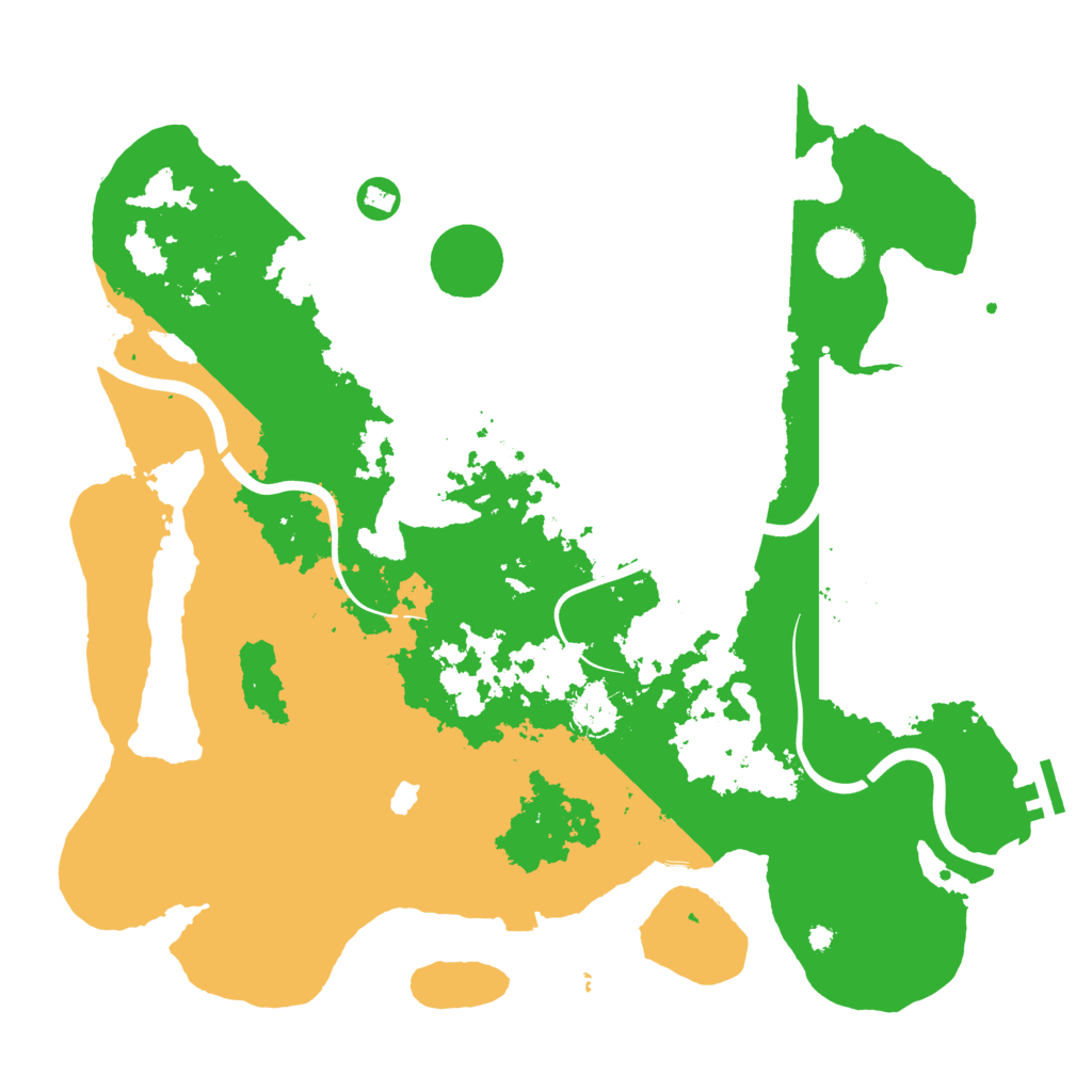 Biome Rust Map: Procedural Map, Size: 4000, Seed: 594317261