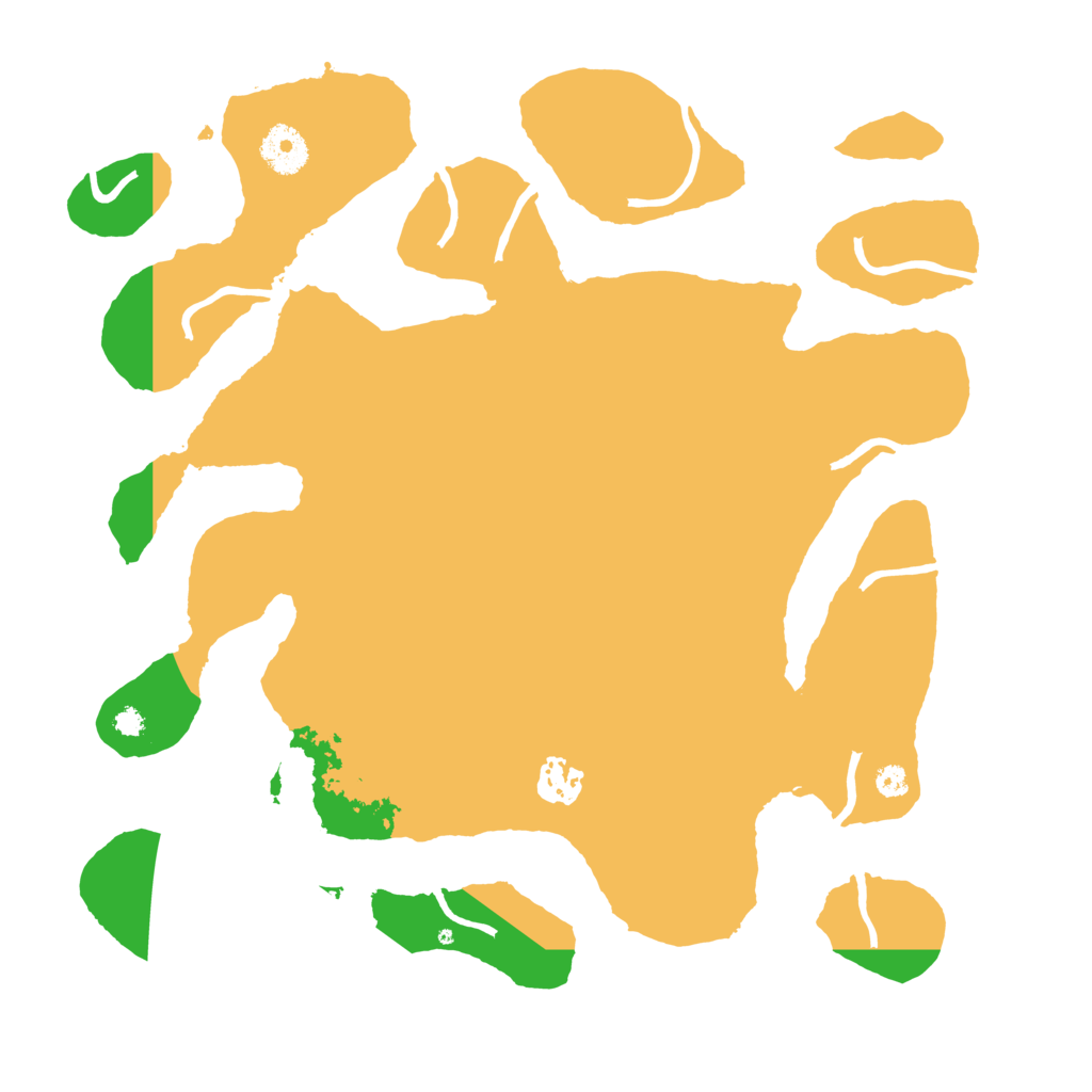 Biome Rust Map: Procedural Map, Size: 3500, Seed: 526760926