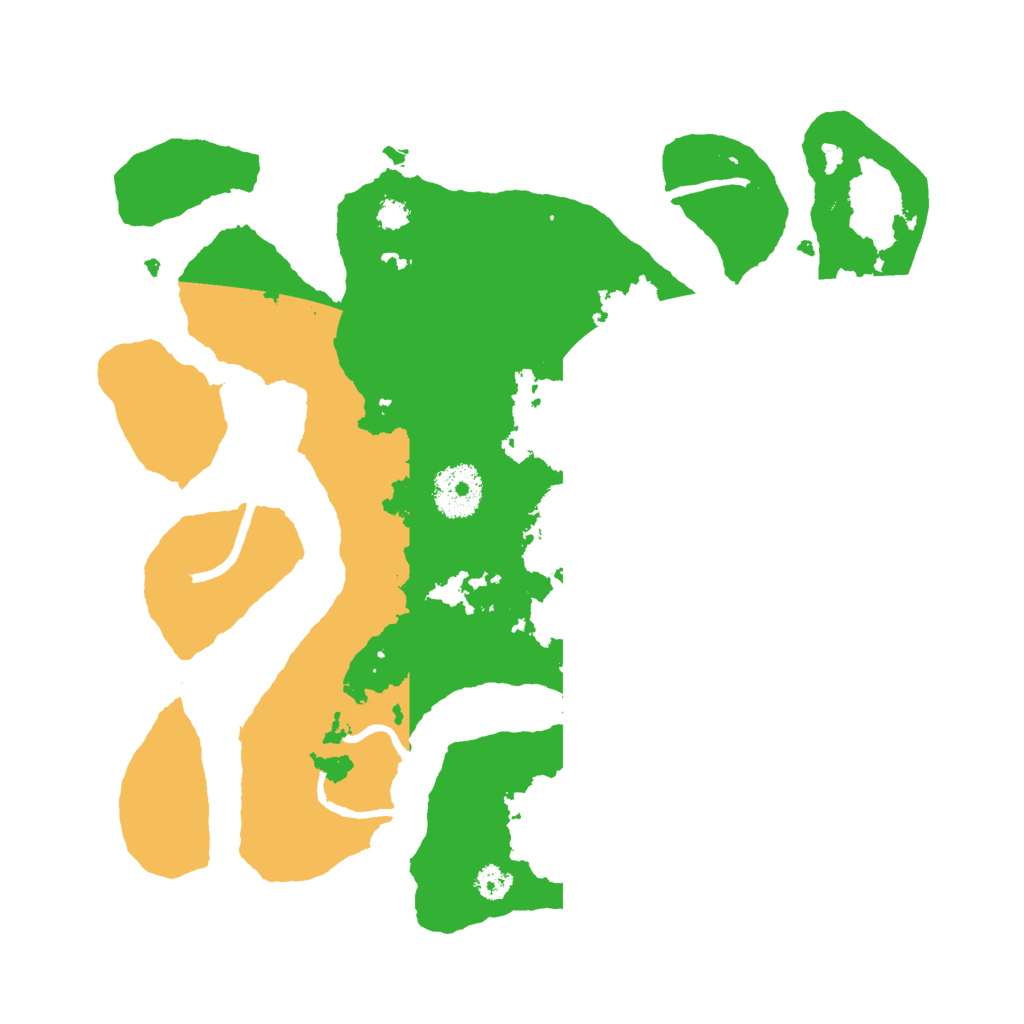 Biome Rust Map: Procedural Map, Size: 3000, Seed: 34589340