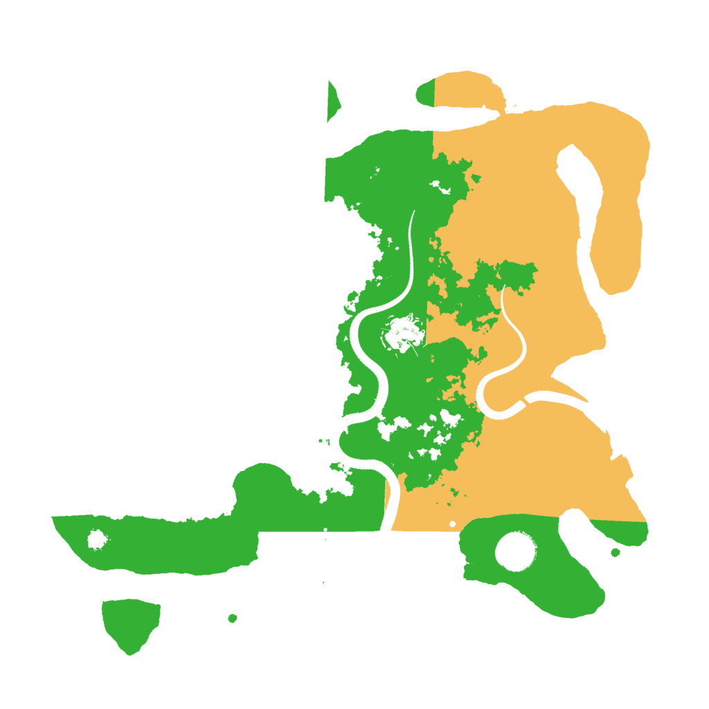 Biome Rust Map: Procedural Map, Size: 3247, Seed: 4864