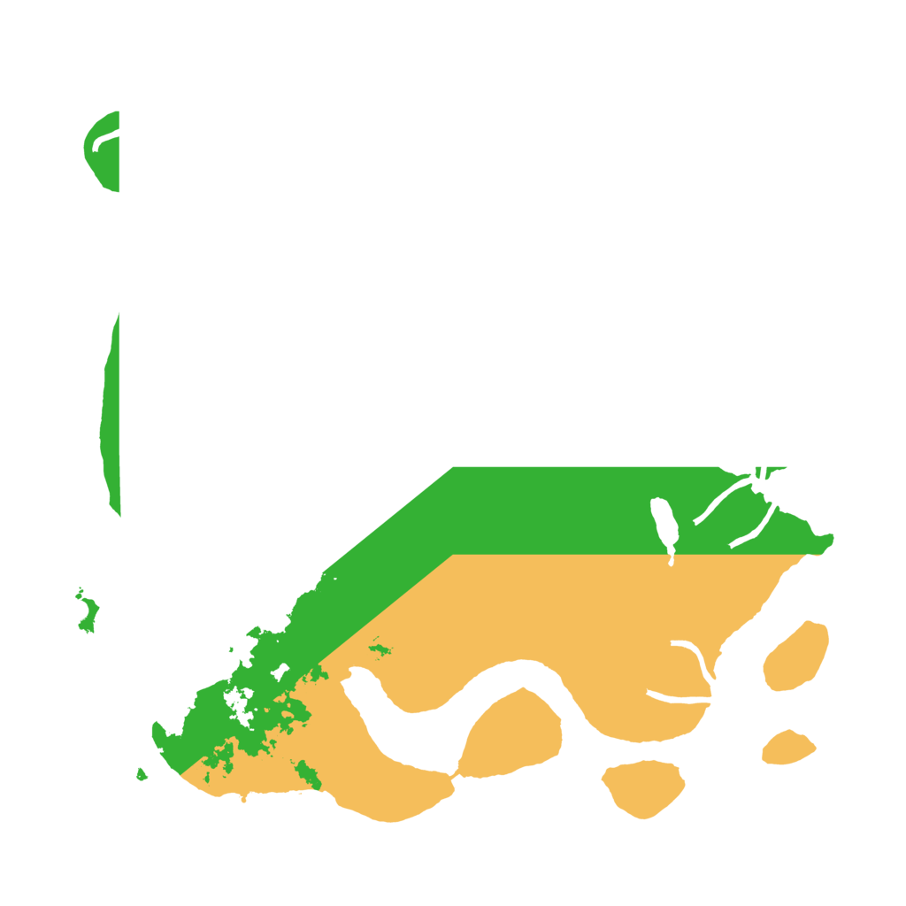 Biome Rust Map: Procedural Map, Size: 3800, Seed: 69053003