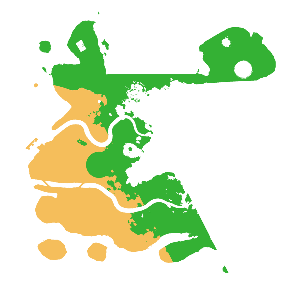 Biome Rust Map: Procedural Map, Size: 3000, Seed: 1916020531