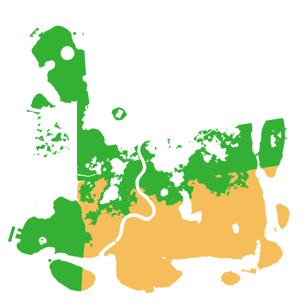 Biome Rust Map: Procedural Map, Size: 4000, Seed: 586524