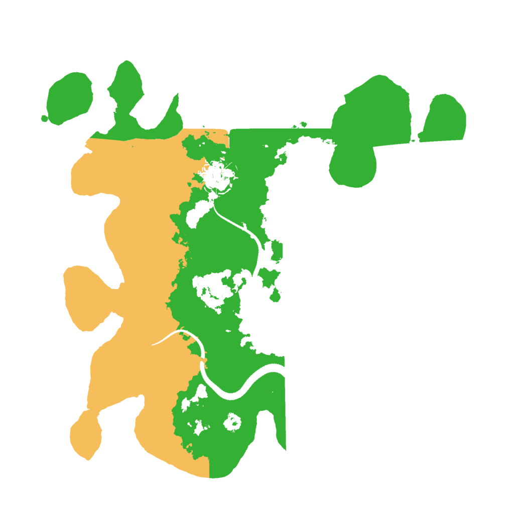 Biome Rust Map: Procedural Map, Size: 3000, Seed: 1952691192