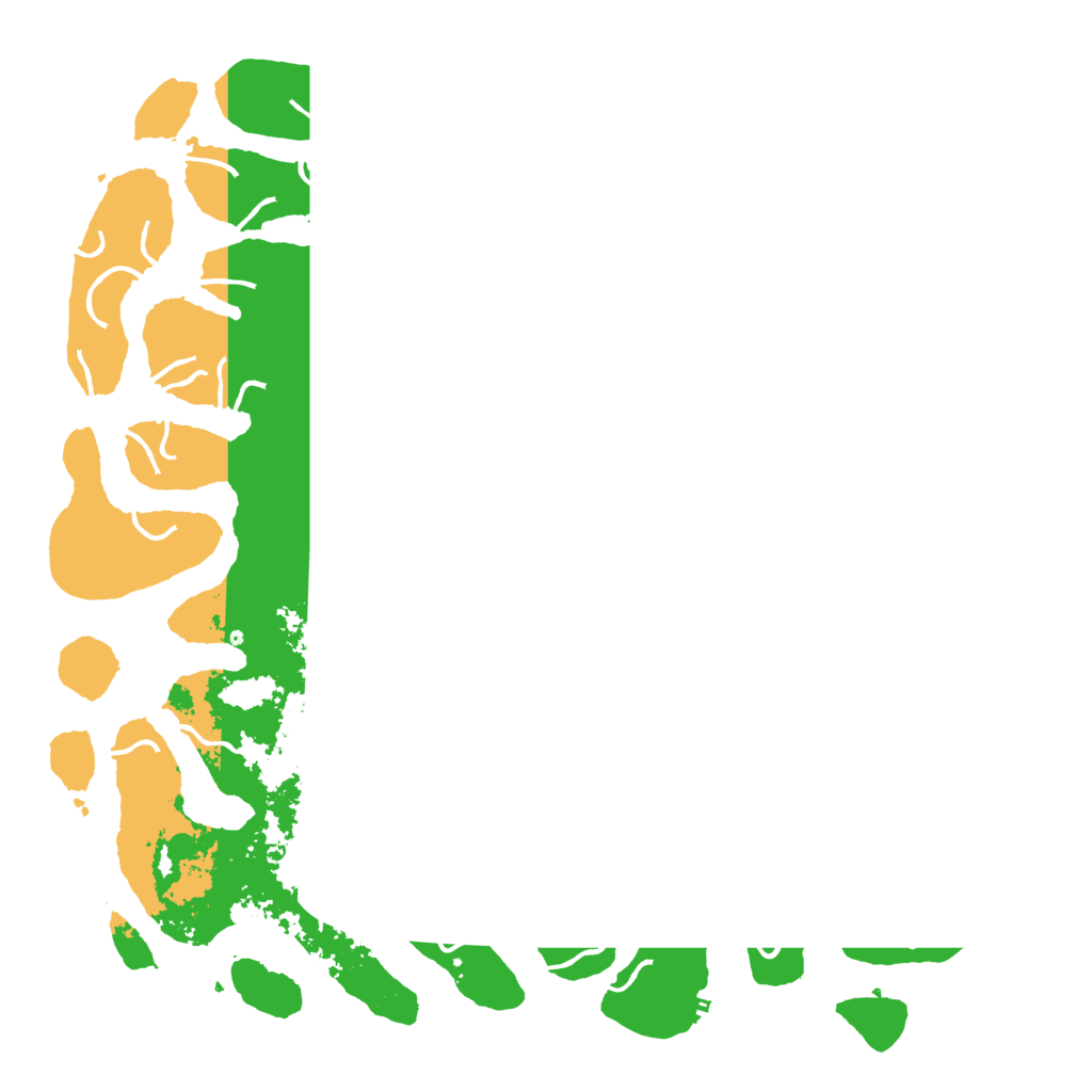 Biome Rust Map: Procedural Map, Size: 5500, Seed: 2033727500