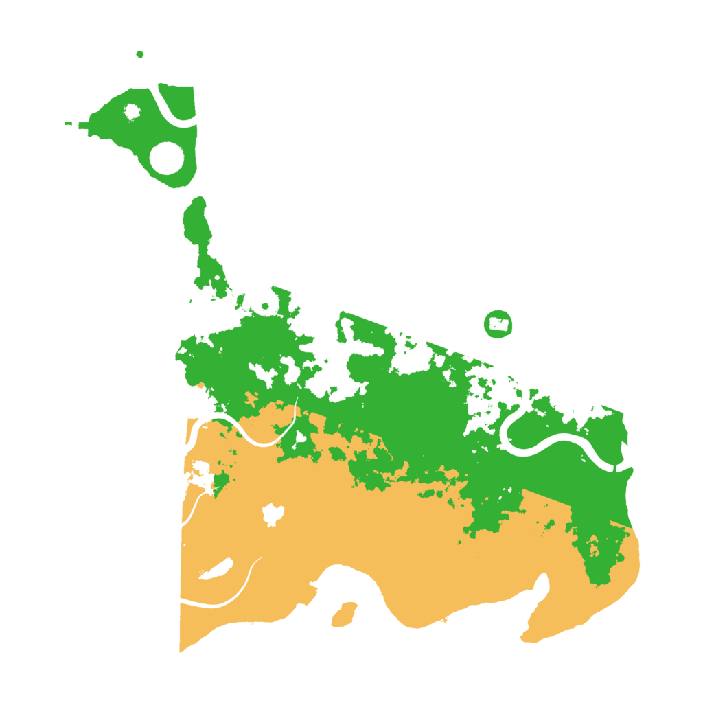 Biome Rust Map: Procedural Map, Size: 4000, Seed: 1233792324