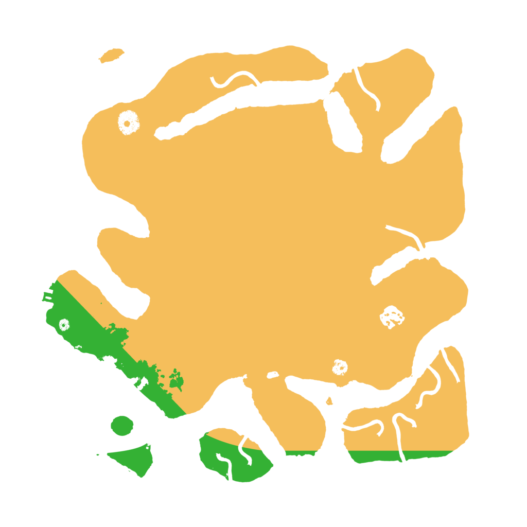 Biome Rust Map: Procedural Map, Size: 3500, Seed: 1911226369