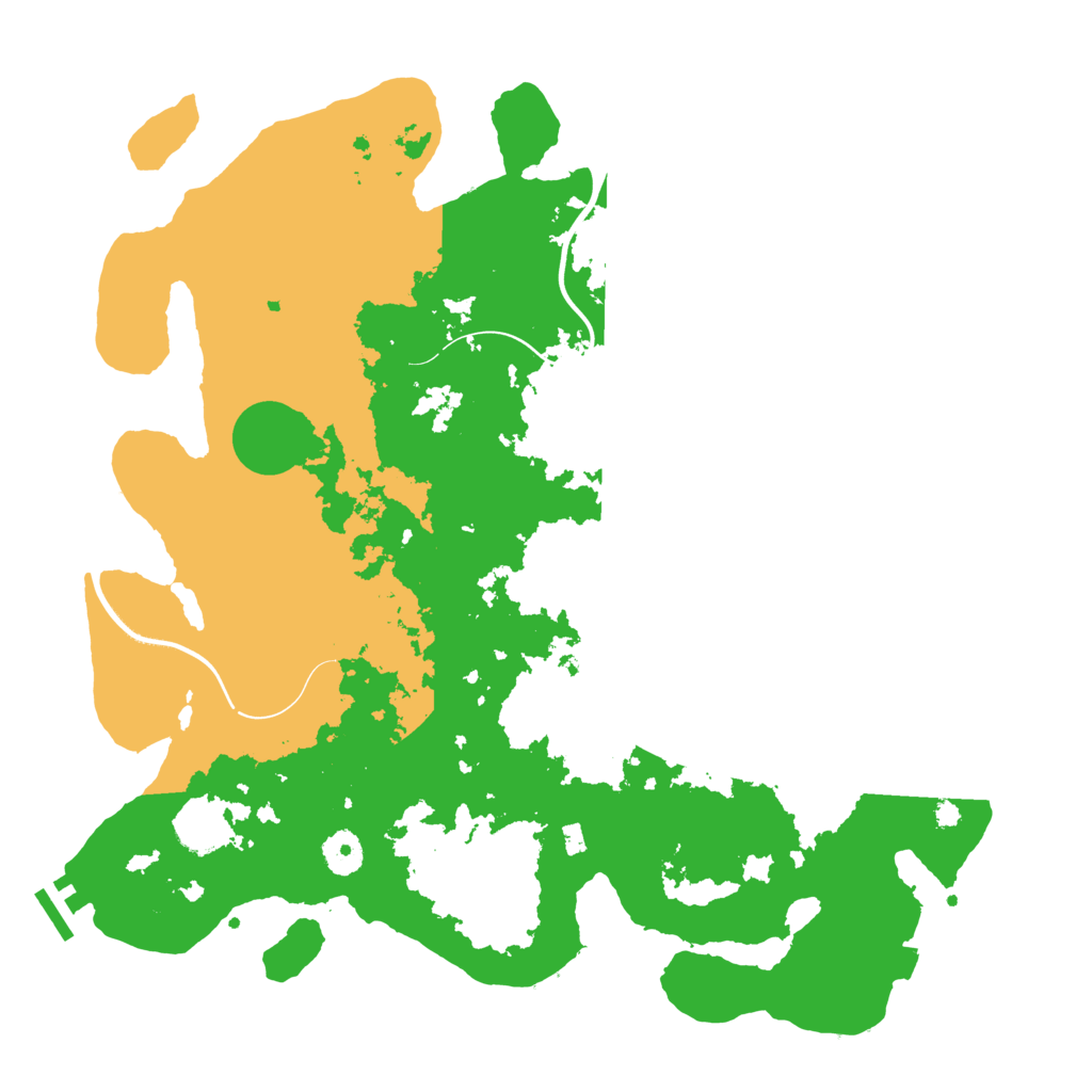 Biome Rust Map: Procedural Map, Size: 3900, Seed: 163111214