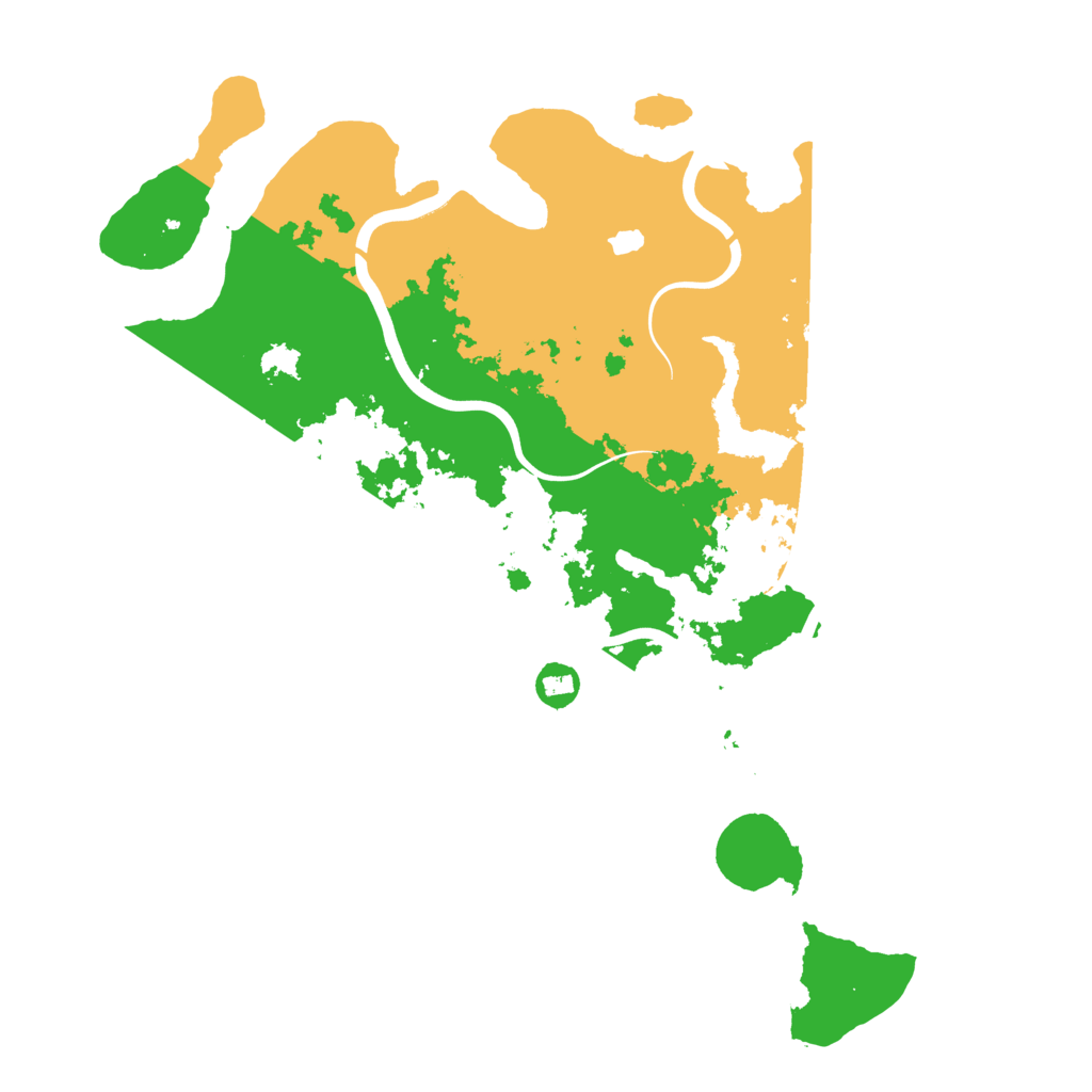 Biome Rust Map: Procedural Map, Size: 4000, Seed: 1787615617
