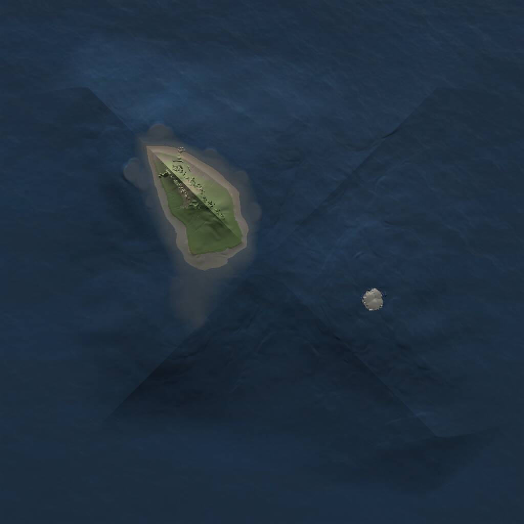 Rust Map: Procedural Map, Size: 1000, Seed: 1568742, 1 Monuments