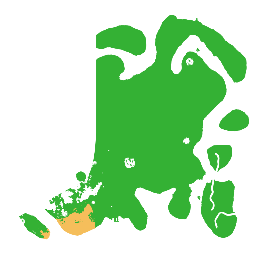 Biome Rust Map: Procedural Map, Size: 3700, Seed: 2147448