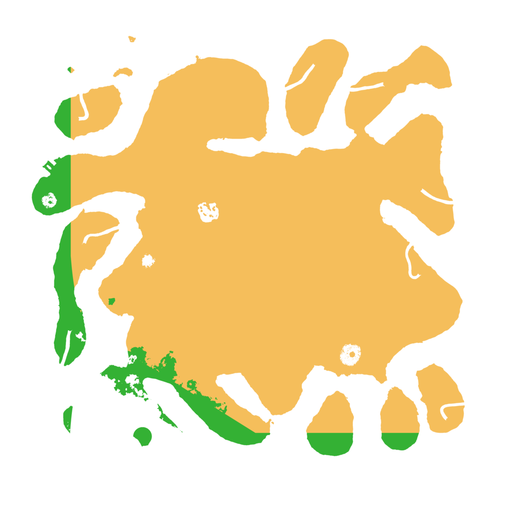 Biome Rust Map: Procedural Map, Size: 3650, Seed: 67781