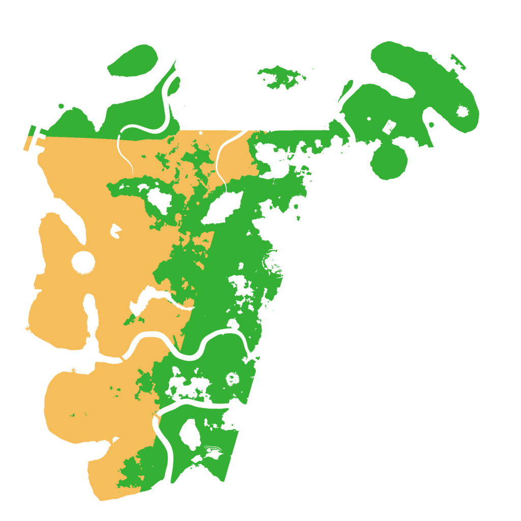 Biome Rust Map: Procedural Map, Size: 4000, Seed: 6565653