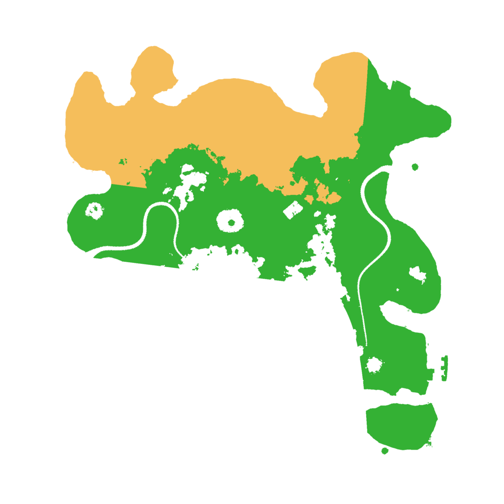 Biome Rust Map: Procedural Map, Size: 3000, Seed: 177311819