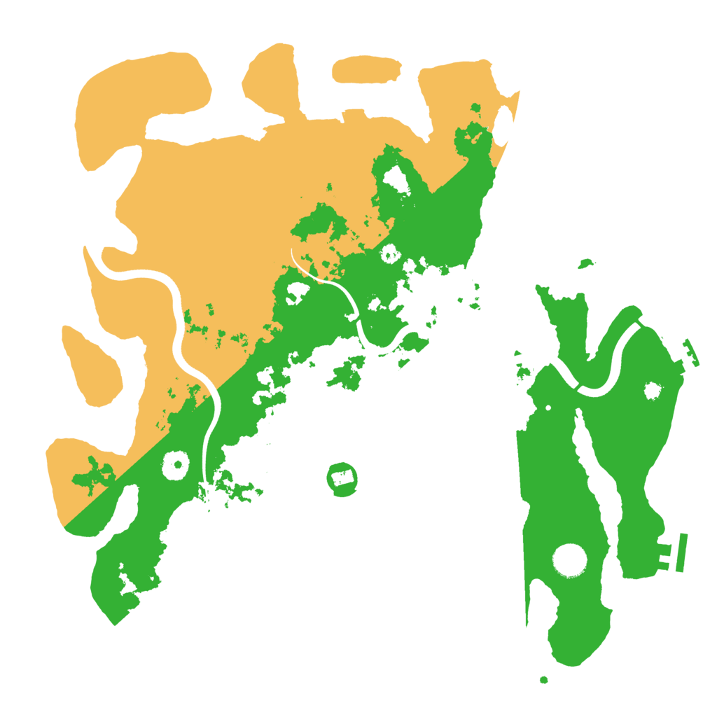 Biome Rust Map: Procedural Map, Size: 3750, Seed: 779402471