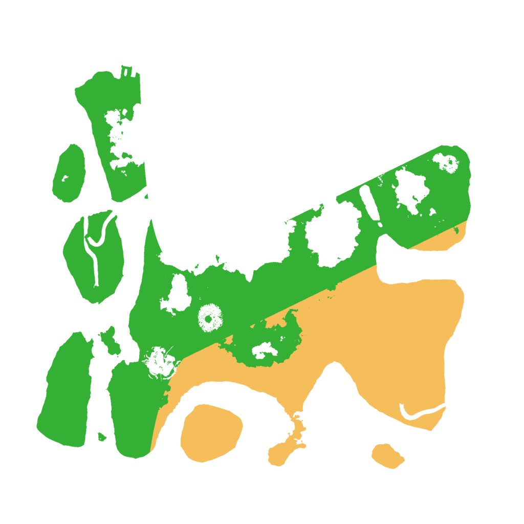 Biome Rust Map: Procedural Map, Size: 3000, Seed: 7821