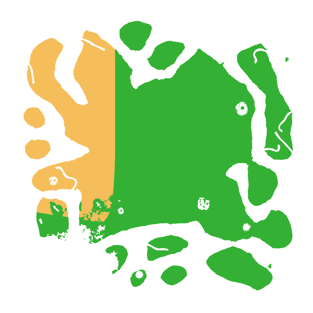 Biome Rust Map: Procedural Map, Size: 3700, Seed: 996972944