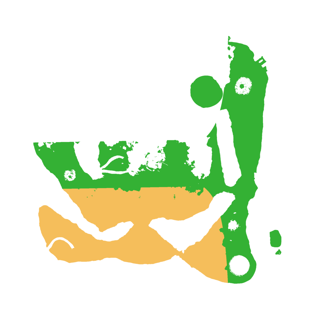 Biome Rust Map: Procedural Map, Size: 2750, Seed: 5432