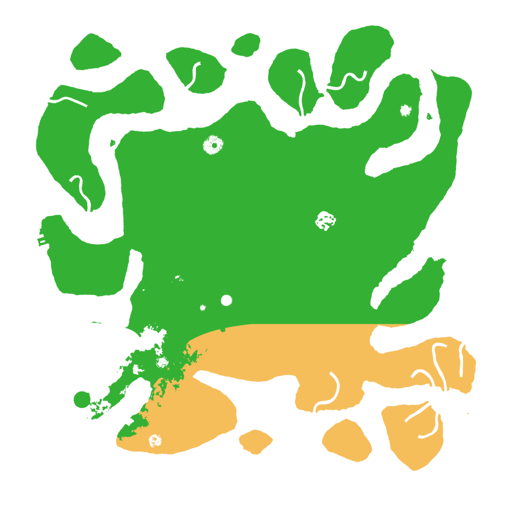 Biome Rust Map: Procedural Map, Size: 4000, Seed: 83229747