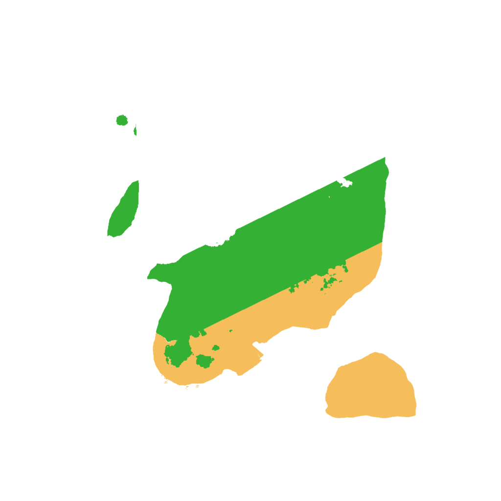 Biome Rust Map: Procedural Map, Size: 1800, Seed: 677833653