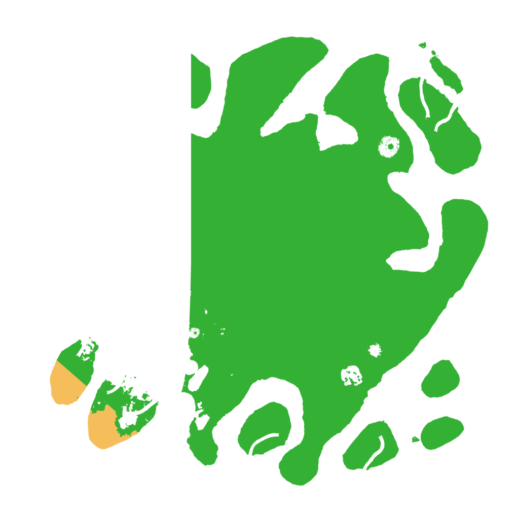 Biome Rust Map: Procedural Map, Size: 3700, Seed: 7699352