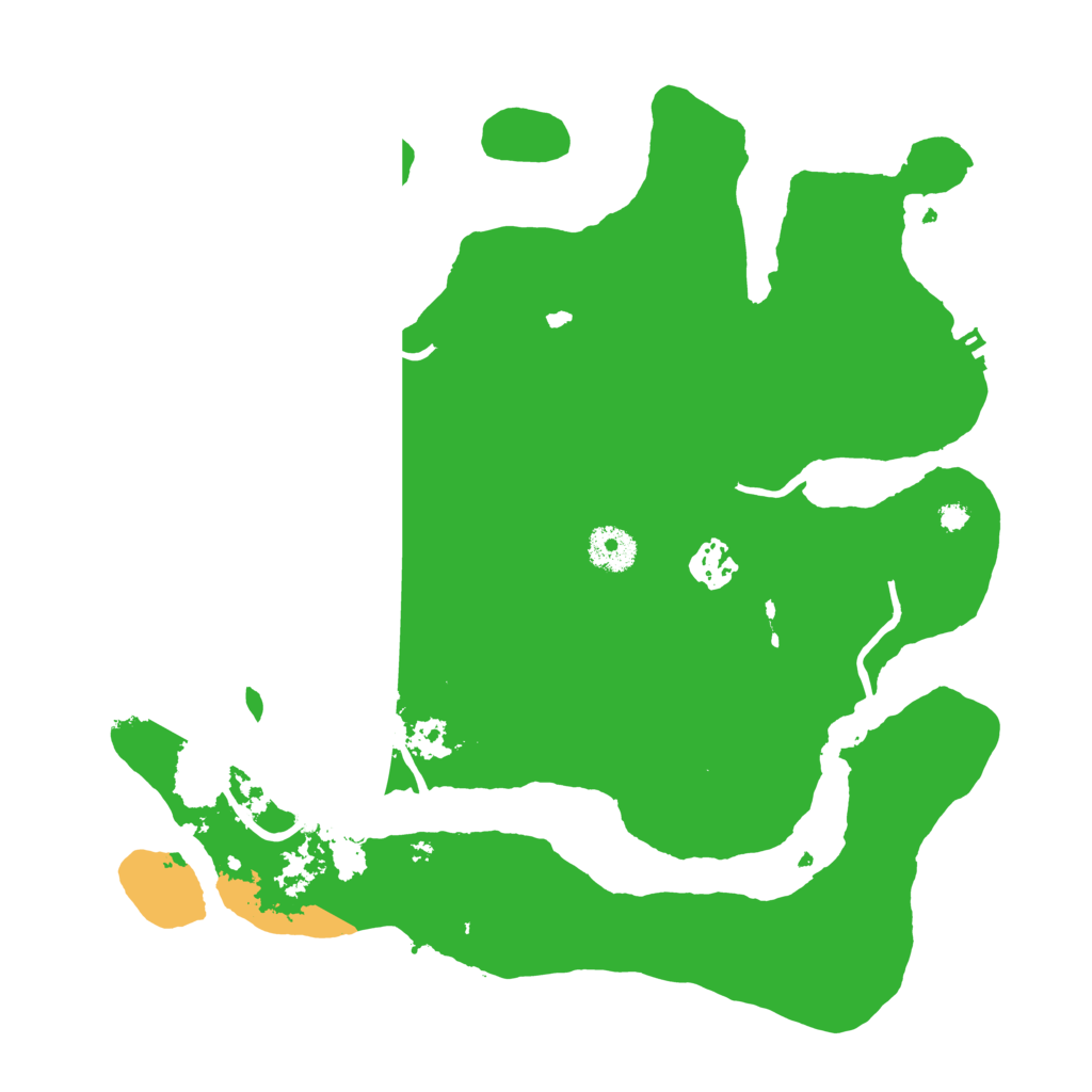 Biome Rust Map: Procedural Map, Size: 3500, Seed: 574732630