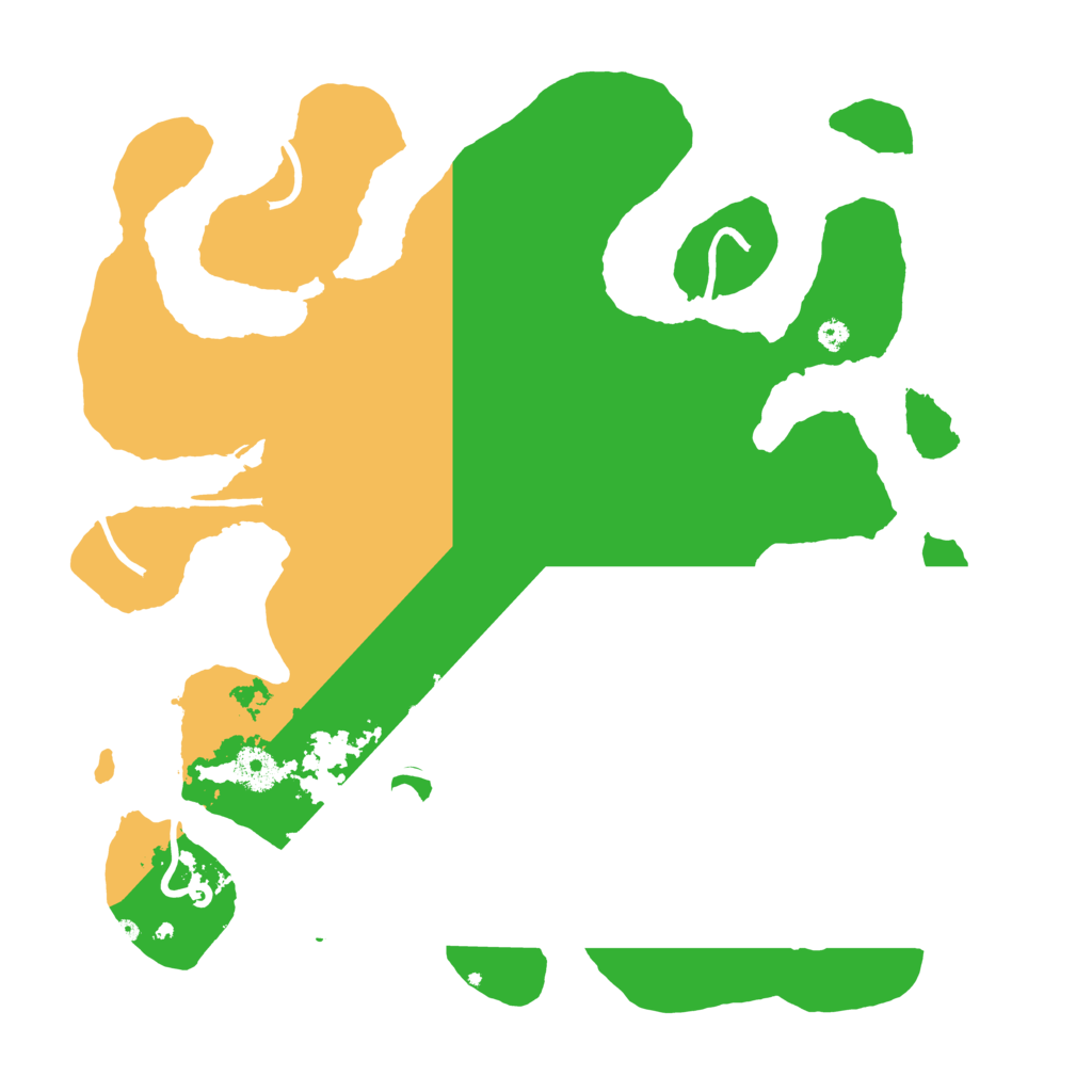 Biome Rust Map: Procedural Map, Size: 3700, Seed: 2120566670