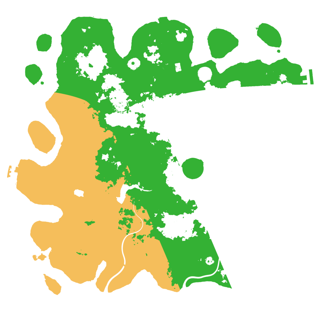Biome Rust Map: Procedural Map, Size: 4003, Seed: 17452
