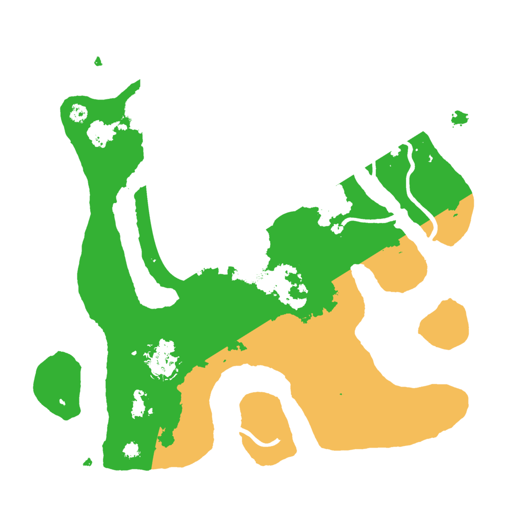 Biome Rust Map: Procedural Map, Size: 3000, Seed: 115764477