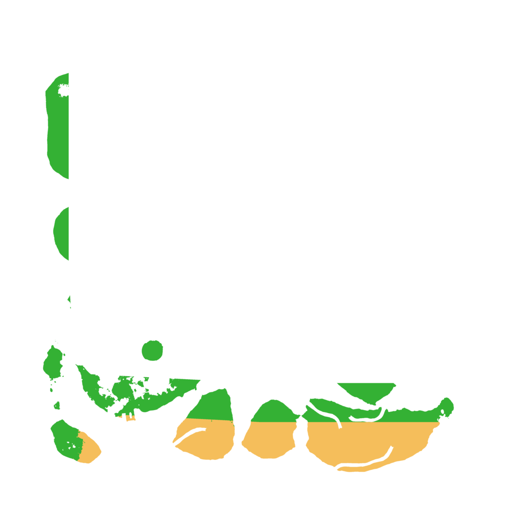 Biome Rust Map: Procedural Map, Size: 3500, Seed: 155526512