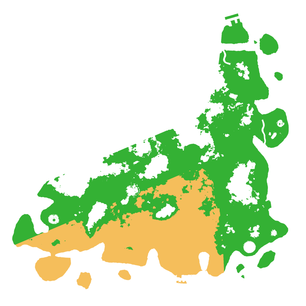 Biome Rust Map: Procedural Map, Size: 4500, Seed: 1689475