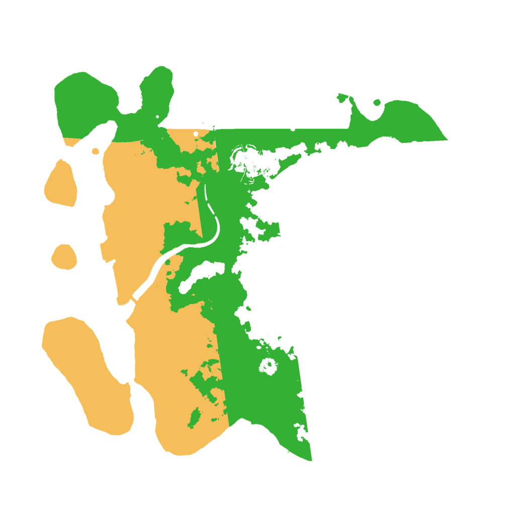 Biome Rust Map: Procedural Map, Size: 3000, Seed: 310742135