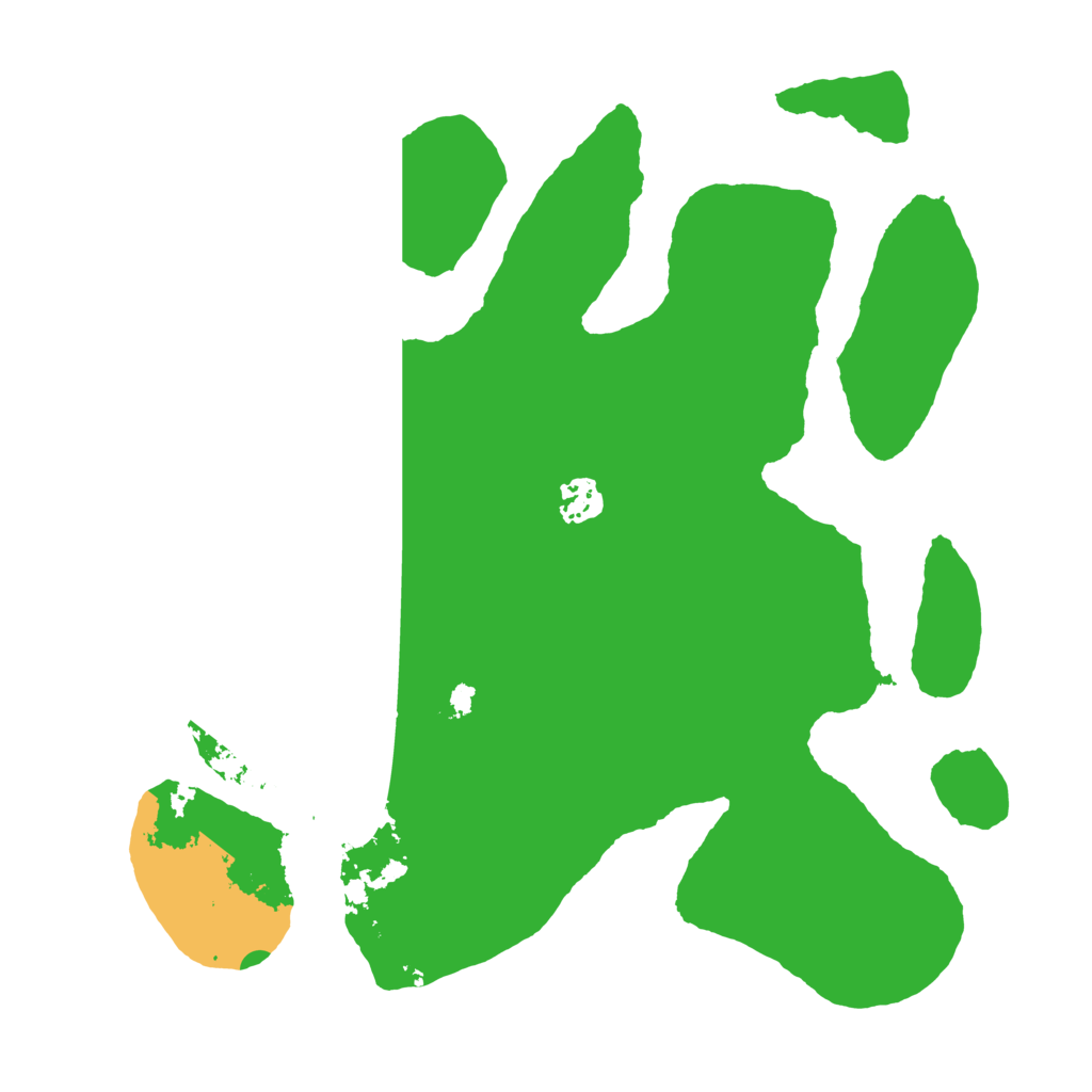 Biome Rust Map: Barren, Size: 3600, Seed: 420006