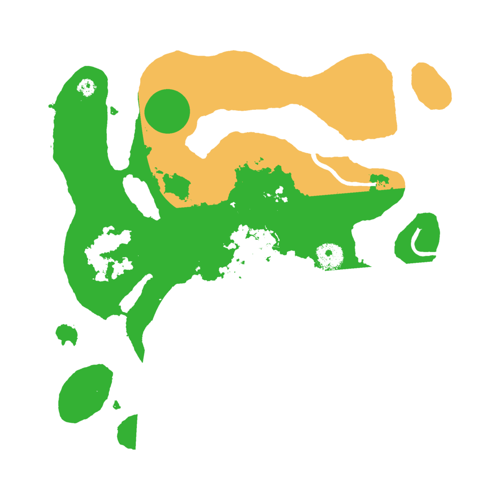 Biome Rust Map: Procedural Map, Size: 3000, Seed: 1227828179