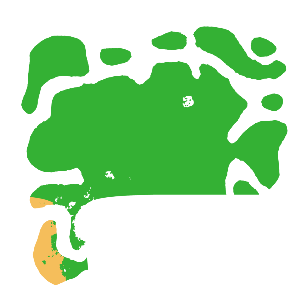 Biome Rust Map: Barren, Size: 4000, Seed: 1313599567