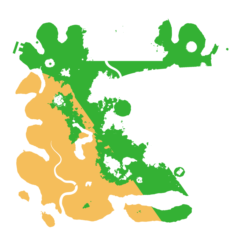 Biome Rust Map: Procedural Map, Size: 4000, Seed: 255748948