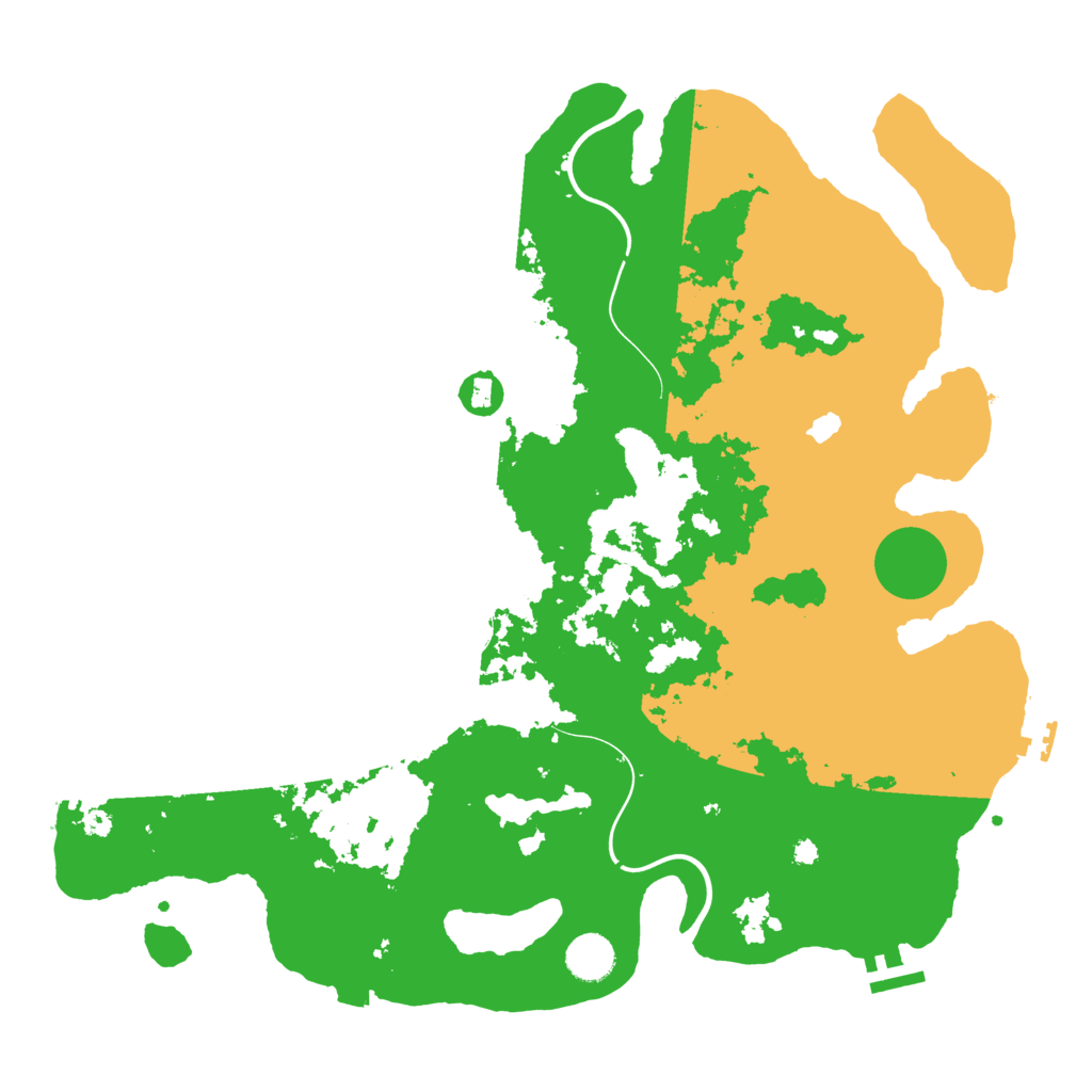 Biome Rust Map: Procedural Map, Size: 4000, Seed: 2014011796