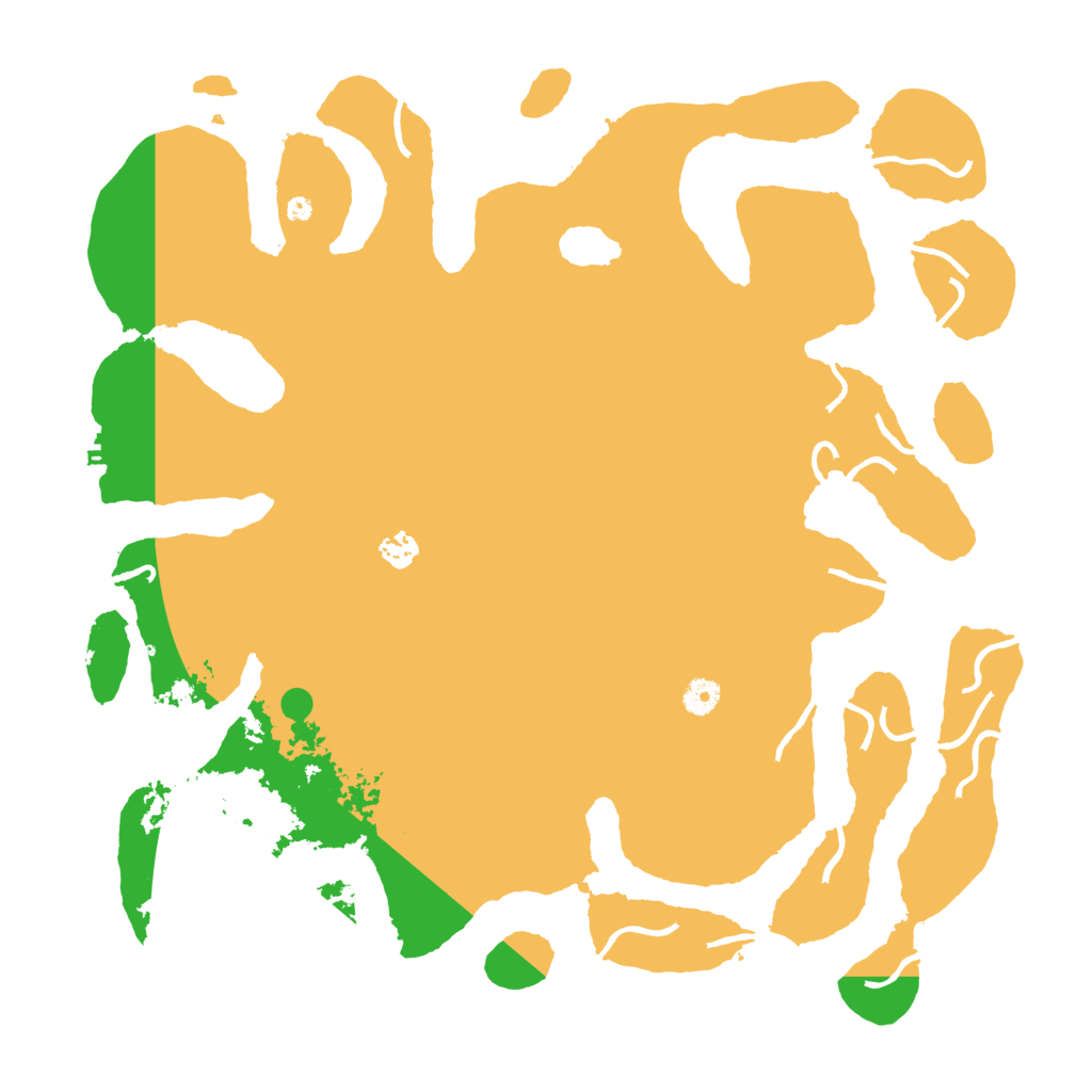 Biome Rust Map: Procedural Map, Size: 4500, Seed: 255309382