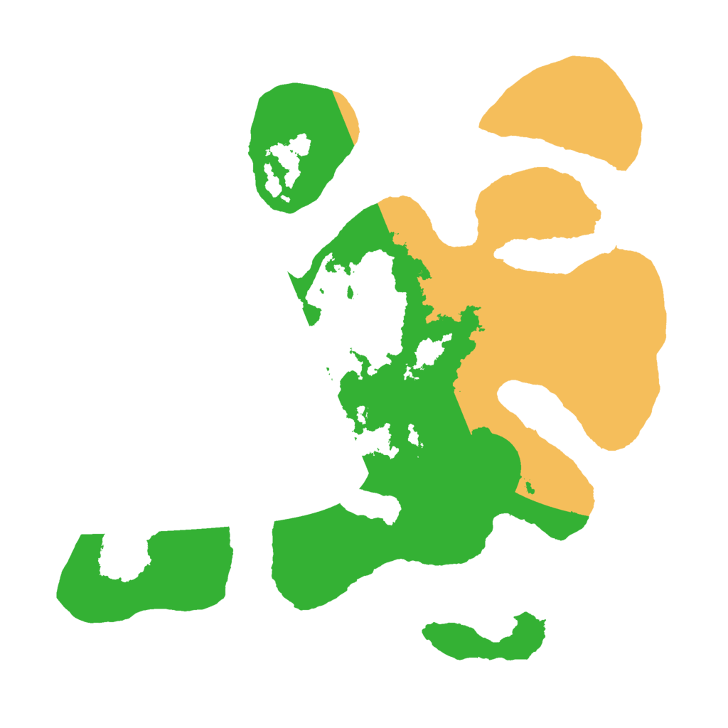 Biome Rust Map: Barren, Size: 3000, Seed: 185525910