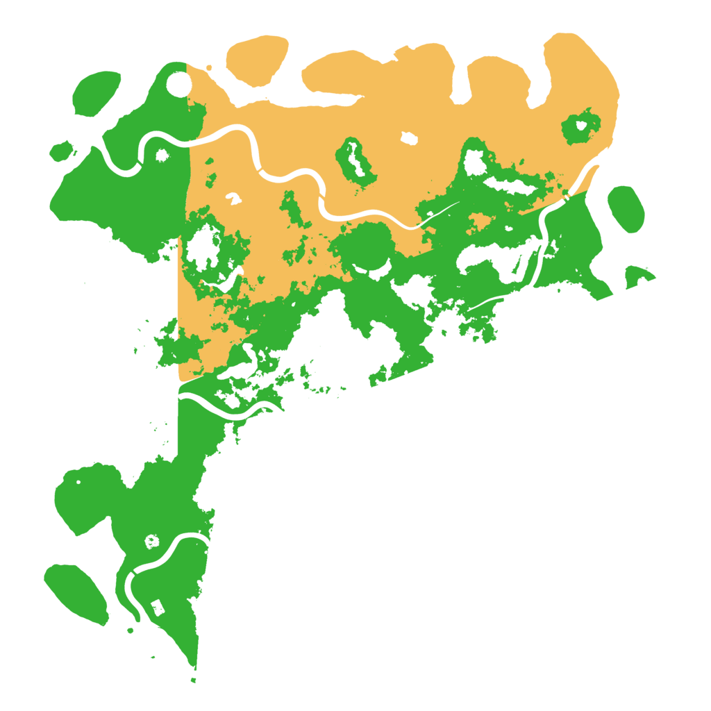 Biome Rust Map: Procedural Map, Size: 5000, Seed: 1950511773