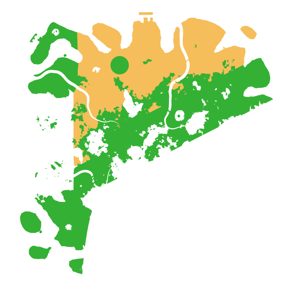 Biome Rust Map: Procedural Map, Size: 4250, Seed: 1886359656