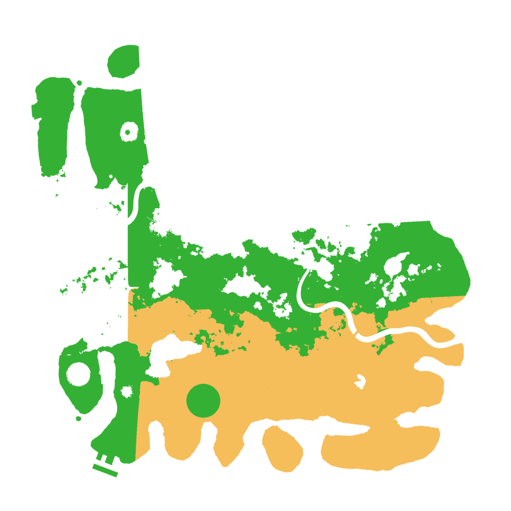 Biome Rust Map: Procedural Map, Size: 4000, Seed: 227857
