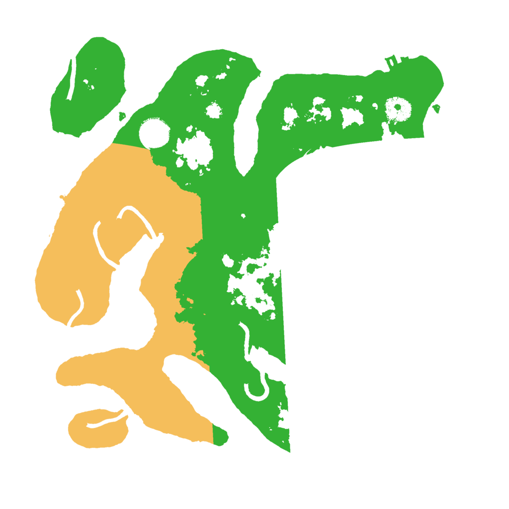 Biome Rust Map: Procedural Map, Size: 3000, Seed: 578954